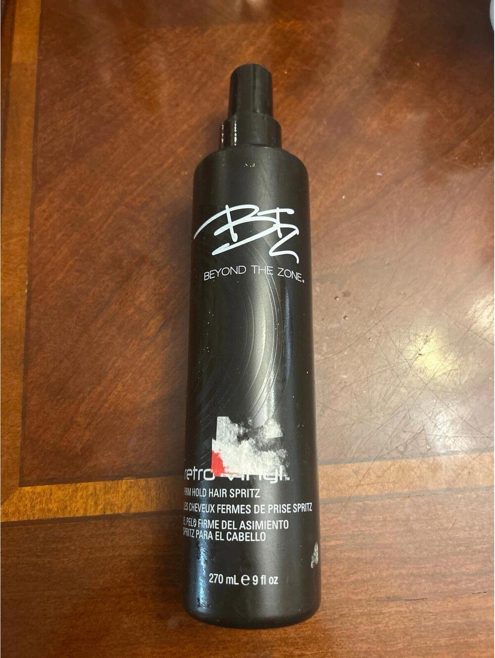 A290 eyond the zone retro vinyl firm hold hair spritz 9 oz